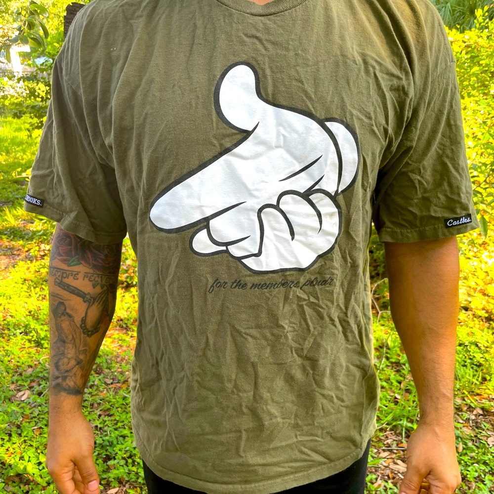 Vintage Crooks & Castle Oversize Box Tee